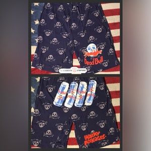 Vintage PROMO TOPPS WACKY PACKAGES DEAD BULL Shorts XL Cards Marvel Gpk pajamas